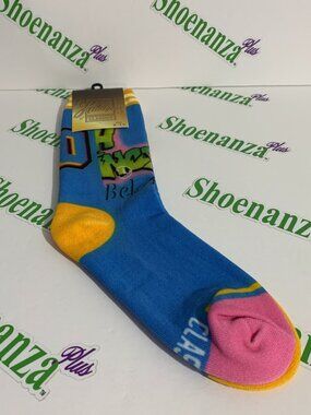 Headgear Classics Socks Fresh Prince Of Bel-Air Will Smith Blue Men Size 9 - 13